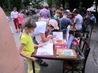 Праздник "Мир глзами детей", детская библиотека им. Маяковского, июнь 2012 г.