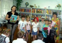  Заключительная встреча со 2Б классом, детская библиотека им. Ульяновой, май 2012 г.