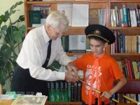 Встреча с М.Л. раппопортом, детская библиотека им. Ленинских внучат, июнь 2012 г. 