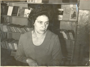 Соломахина Зоя Алексеевна, заведующая библиотекой с 1953 по 1984 г.г.