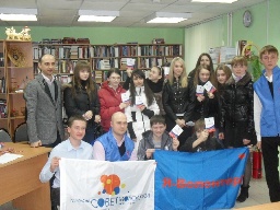 В Библиотечно-информационном центре им. Чехова состоялось открытие добровольческого центра «Я - волонтер»