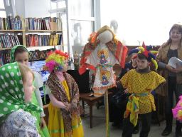 В БИЦ им. Гагарина состоялся праздник для детей и родителей «Широкая Масленица». 