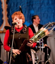 Кулишева М.Е. на церемонии награждения лауреатов премии «Человек года»