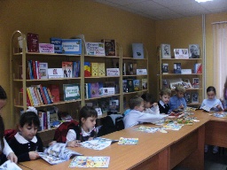В БИЦ им. И.С.Тургенева прошли экскурсии по библиотеке для учащихся 2 класса школы № 81. 