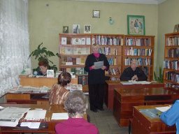 В библиотеке им Карамзина прошло заседание литературно-творческого объединения «Дон»  «Зимнее настроение». 