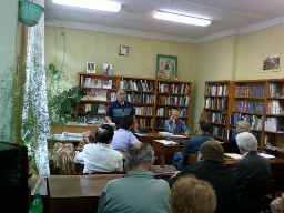 совместное заседание литературно-творческого объединения «Дон» и исторического объединения «Анты» 