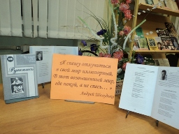выставка книг со стихами А. Шелудько